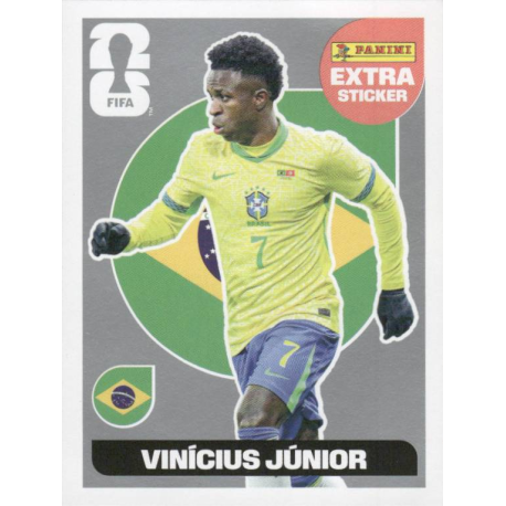 Venta Cromos Mundial Vinícíús Júnior Brazil Silver Extra Stickers Panini World Cup 2026 Stickers