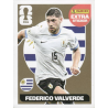 Venta Cromos Mundial Federico Valverde Uruguay Gold Extra Stickers Mundial 2026 Panini
