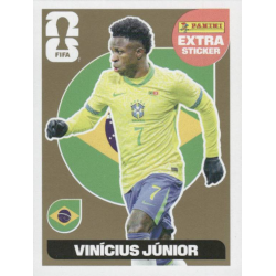 Compra ahora Vinícíús Júnior Brazil Gold Extra Stickers Official Panini World Cup 2026 Stickers