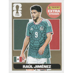 Oferta Cromos Mundial Raúl Jiménez México Gold Extra Stickers World Cup 2026 Sticker Collection
