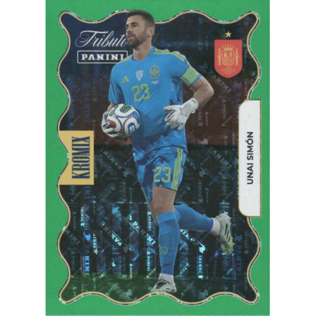 No te quedes sin Unai Simón Supra Kromix Green Panini Tributo Vamos Campeones 2010 2026