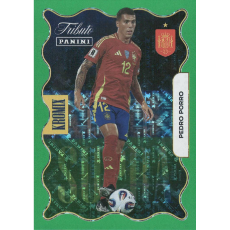 Compra ahora Pedro Porro Supra Kromix Green Tributo Vamos Campeones Panini