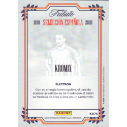 Venta Cards Mundial Cucurella Supra Kromix Green Tributo La Roja 2026
