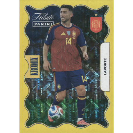 Official Sticker Laporte Supra Kromix Gold Tributo La Roja 2026