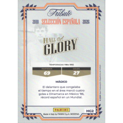 Venta Cards Mundial Butragueño Hall of Glory Tributo Vamos Campeones 2010-26