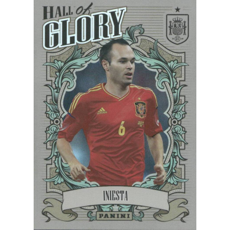 Oferta Cards Mundial Iniesta Hall of Glory Panini Tributo Vamos Campeones 2010 2026