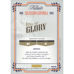 Consigue ahora Joaquín Hall of Glory Colección Oficial Selección Española Panin