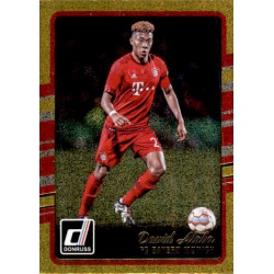 David Alaba Gold Parallel Donruss Gold Parallel 2016-17