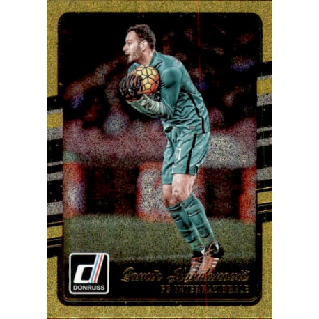 Samir Handanovic Gold Parallel Donruss Gold Parallel 2016-17