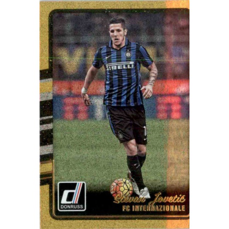 Stevan Jovetic Gold Parallel Donruss Gold Parallel 2016-17