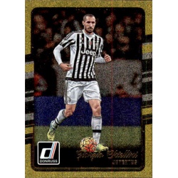 Giorgio Chiellini Gold Parallel Donruss Gold Parallel 2016-17