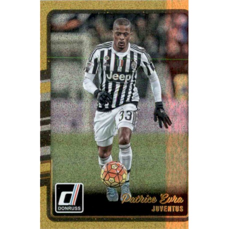 Patrice Evra Gold Parallel Donruss Gold Parallel 2016-17