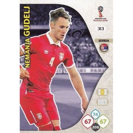 Nemanja Gudeli Serbia 313 Adrenalyn XL Russia 2018 