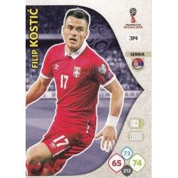 Filip Kostić Serbia 314 Adrenalyn XL World Cup 2018 