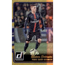 Marco Verratti Gold Parallel Donruss Gold Parallel 2016-17