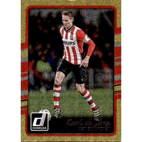 Luuk de Gold Parallel Donruss Gold Parallel 2016-17