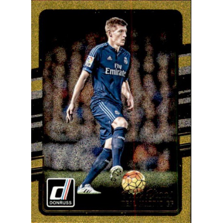 Toni Kroos Gold Parallel Donruss Gold Parallel 2016-17