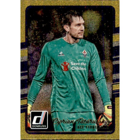 Ciprian Tatarusanu Gold Parallel Donruss Gold Parallel 2016-17