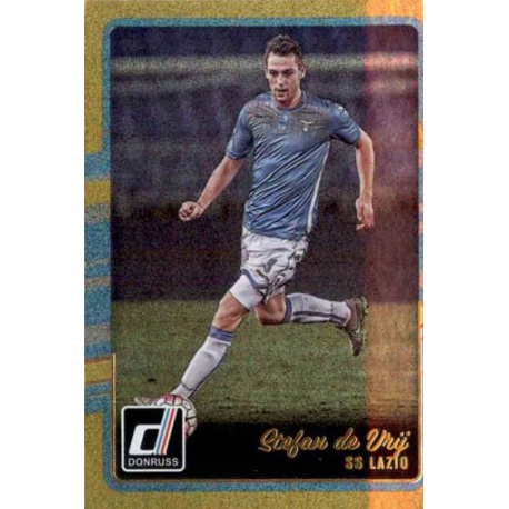 Stefan de Vrij Gold Parallel Donruss Gold Parallel 2016-17