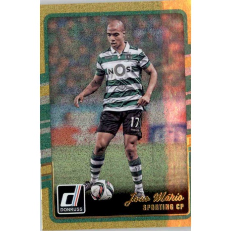 Joao Mario Gold Parallel Donruss Gold Parallel 2016-17