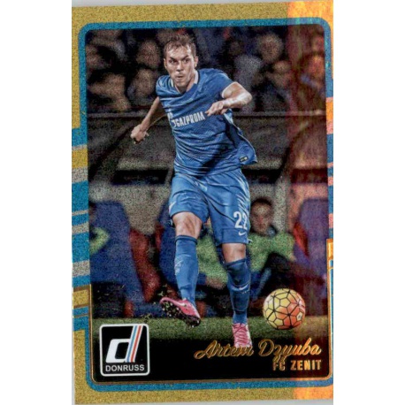 Artem Dzyuba Gold Parallel Donruss Gold Parallel 2016-17