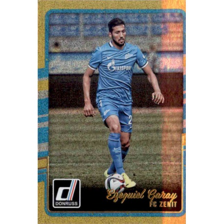 Ezequiel Garay Gold Parallel Donruss Gold Parallel 2016-17