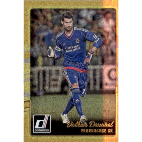 Volkan Demirel Gold Parallel Donruss Gold Parallel 2016-17