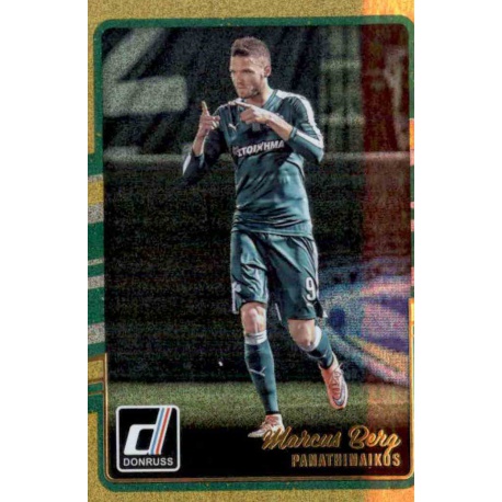Marcus Berg Gold Parallel Donruss Gold Parallel 2016-17