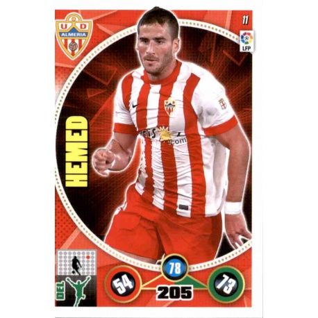 Hemed Almeria 11 Adrenalyn XL La Liga 2014-15