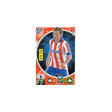 Cerci Atlético Madrid 53 Adrenalyn XL La Liga 2014-15