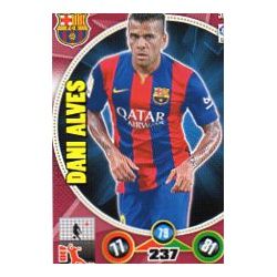 Dani Alves Barcelona 56 Adrenalyn XL La Liga 2014-15