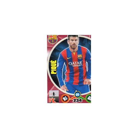 Piqué Barcelona 57 Adrenalyn XL La Liga 2014-15