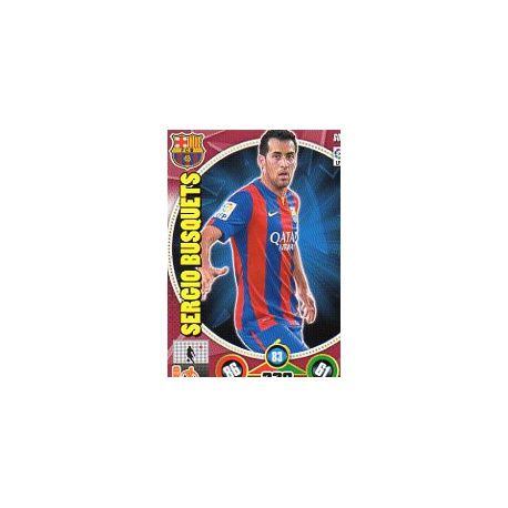 Sergio Busquets Barcelona 60 Adrenalyn XL La Liga 2014-15