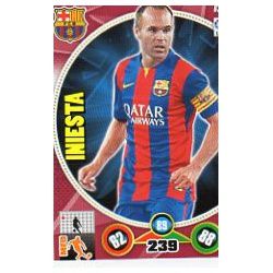 Iniesta Barcelona 62 Adrenalyn XL La Liga 2014-15