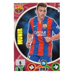 Munir Barcelona 71 Adrenalyn XL La Liga 2014-15
