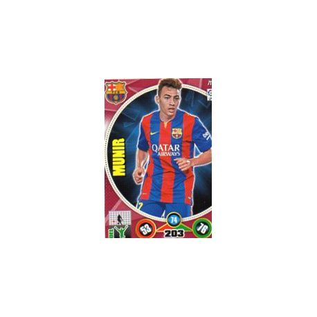 Munir Barcelona 71 Adrenalyn XL La Liga 2014-15