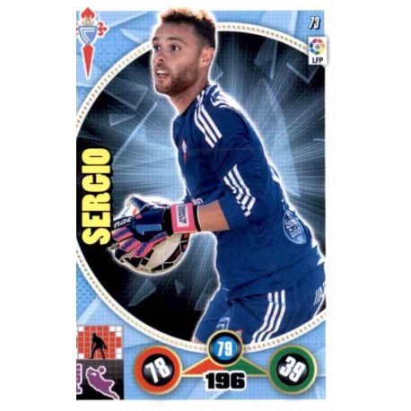 Sergio Celta 73 Adrenalyn XL La Liga 2014-15