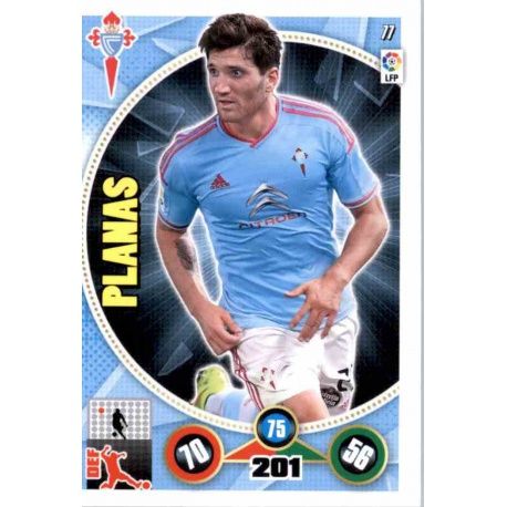 Planas Celta 77 Adrenalyn XL La Liga 2014-15