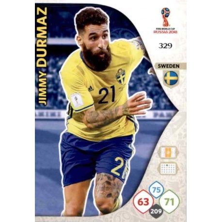 Jimmy Durmaz Suecia 329 Adrenalyn XL World Cup 2018 