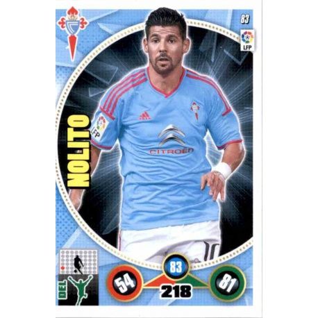 Nolito Celta 83 Adrenalyn XL La Liga 2014-15
