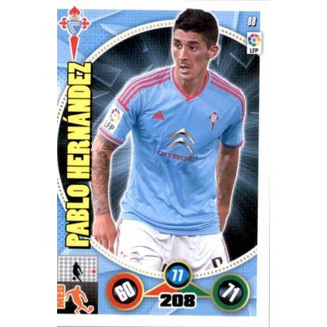 Pablo Hernández Celta 88 Adrenalyn XL La Liga 2014-15