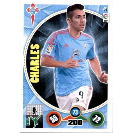 Charles Celta 89 Adrenalyn XL La Liga 2014-15