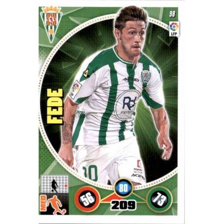 Fede Córdoba 98 Adrenalyn XL La Liga 2014-15