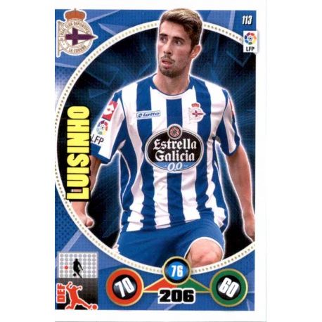 Luisinho Deportivo 113 Adrenalyn XL La Liga 2014-15