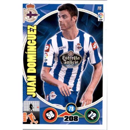 Juanfran Deportivo 116 Adrenalyn XL La Liga 2014-15