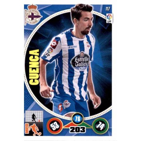 Cuenca Deportivo 117 Adrenalyn XL La Liga 2014-15