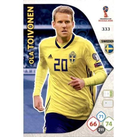 Ola Toivonen Suecia 333 Adrenalyn XL Russia 2018 