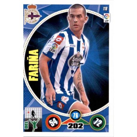 Fariña Deportivo 118 Adrenalyn XL La Liga 2014-15