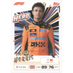 Completa tu colección Lando Norris 2026 F1 Hero Cartas Turbo Attax Formula 1 2026