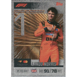 Compra online Lando Norris Power In Numbers Cartas Topps Turbo Attax 2026